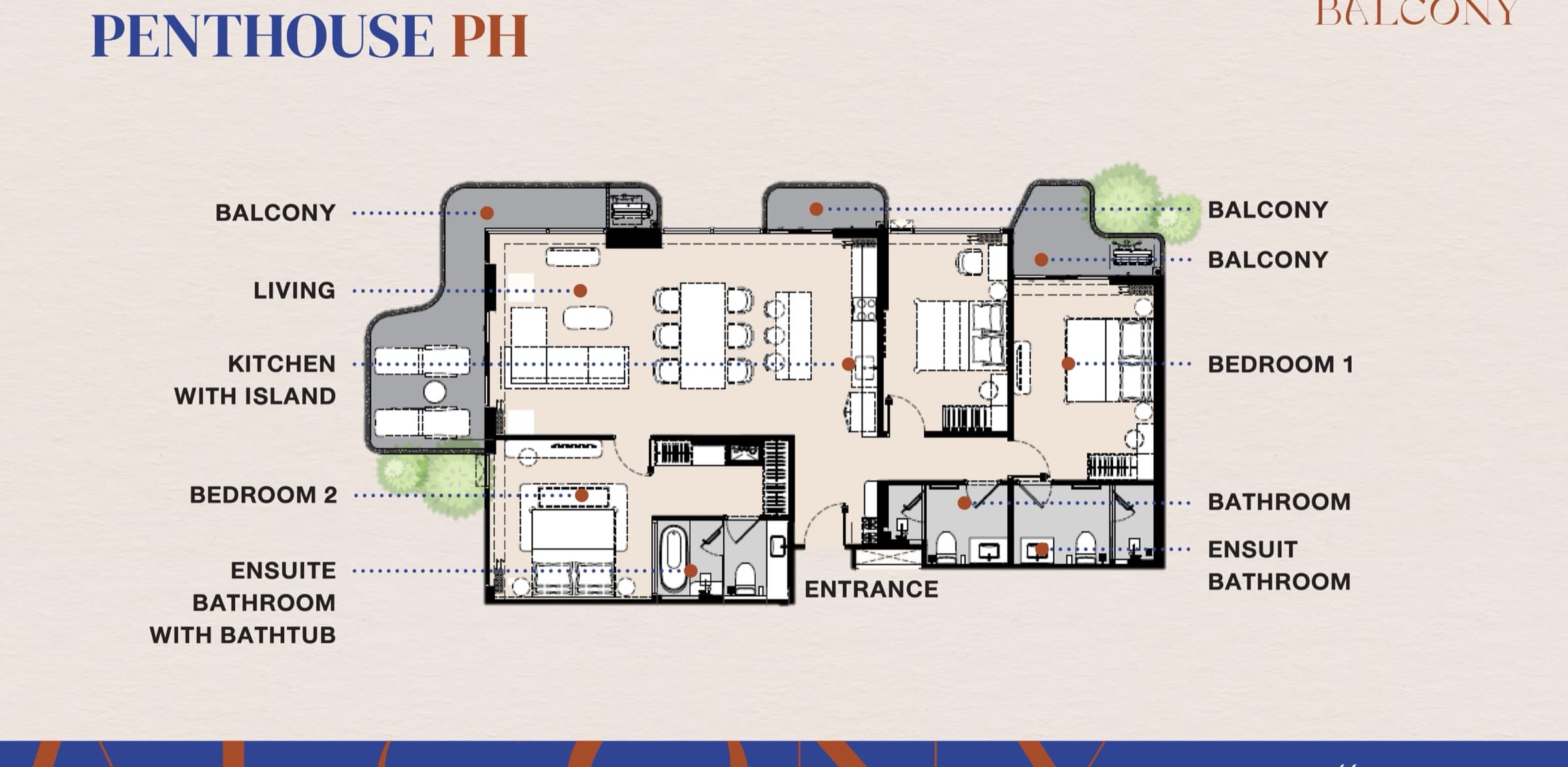 Планировка Penthouse